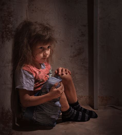 a neglected young miss|Child neglect .